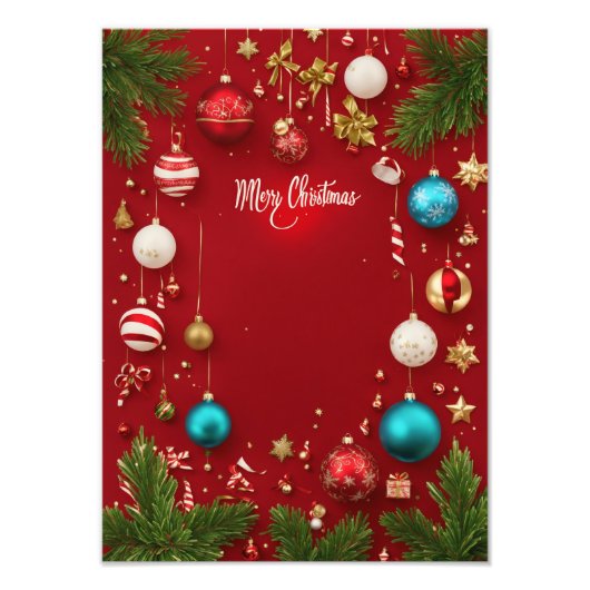 Unwrap Joy: Kerstdag Online Sale! Foto Afdruk (Voorkant)