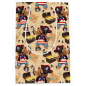 Unwrap the Adventure: Pirate Beer Medium Cadeauzakje (Voorkant)