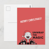 Unwrap the Magic Christmas Briefkaart (Voorkant / Achterkant)