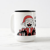 Unwrap the Magic Christmas Tweekleurige Koffiemok (Voorkant links)