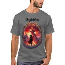 Unyielding: Het Pad van de Eenzame Krijger T-Shirt