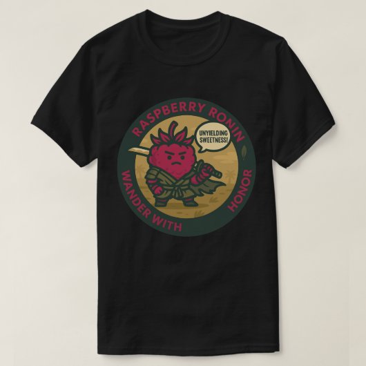 Unyielding Sweetness Warrior Raspberry  T-shirt (Design voorkant)