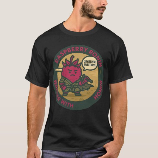 Unyielding Sweetness Warrior Raspberry  T-shirt (Voorkant)