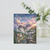 Unzen Japan Briefkaart (Staand voorkant)
