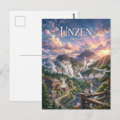Unzen Japan Briefkaart (Voorkant / Achterkant)