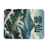 Unzen Japan Magneet (Horizontaal)