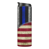 Unzip, Back the Blue Thermosbeker (Geroteerd rechts)