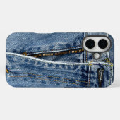 Unzipped Blue Jeans Case-Mate iPhone Case (Achterkant (horizontaal))