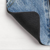 Unzipped Blue Jeans Muismat (Hoek)