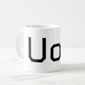 UoC Koffiemok (Voorkant links)