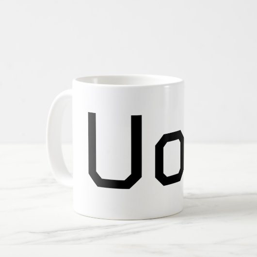 UoE Koffiemok (Voorkant links)