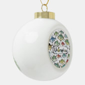 UoGraphica Keramische Bal Ornament (Links)
