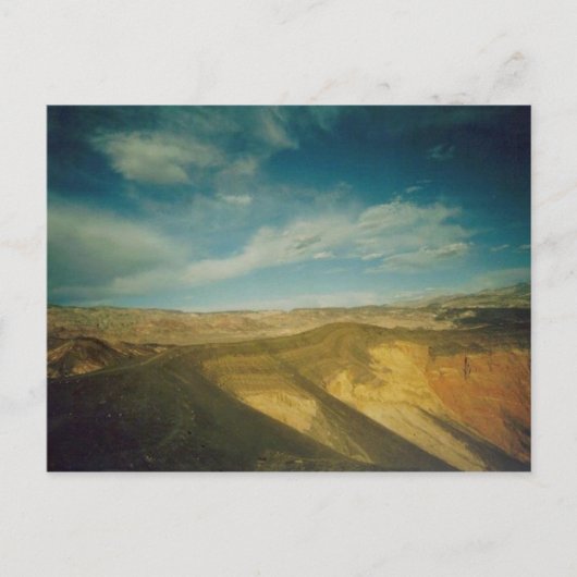 Uonthbe Crater - Death Valley Briefkaart (Voorkant)