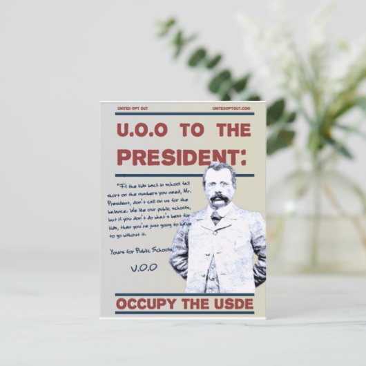 UOO Officieel Briefkaart 1 (Staand voorkant)