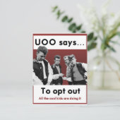 UOO Officiële Post Card 8 Briefkaart (Staand voorkant)