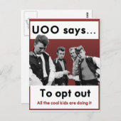 UOO Officiële Post Card 8 Briefkaart (Voorkant / Achterkant)