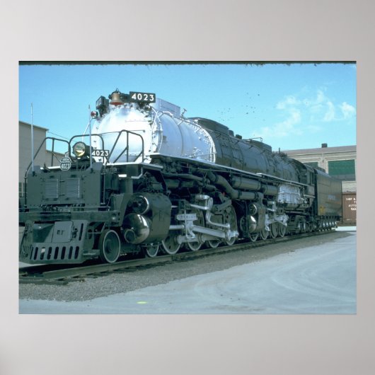UP 4-8-8-4 "Big Boy" #4023_Trains Poster (Voorkant)