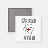 Up and ATOM, Science Humor Pun Funny Magneet (Voorkant / Achterkant)