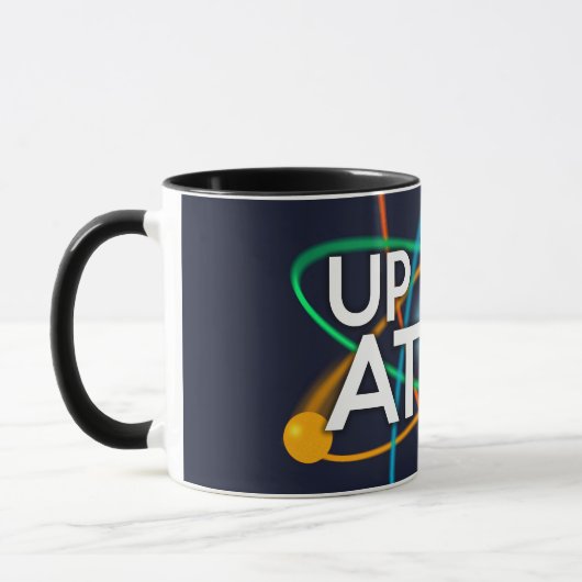 UP AND ATOM Wetenschap Mok (Links)