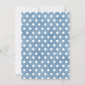 Up and Away Elephant Baby shower Dank je wel kaart (Achterkant)