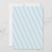 Up and Away Hot Air Ballon Doop Uitnodiging (Achterkant)