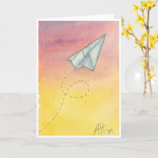 Up and Away Kaart (Gele Bloem)