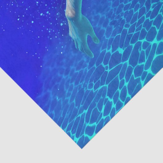 “Up Close and Personal” - A Chromatic Portrait Tissuepapier (Detail)