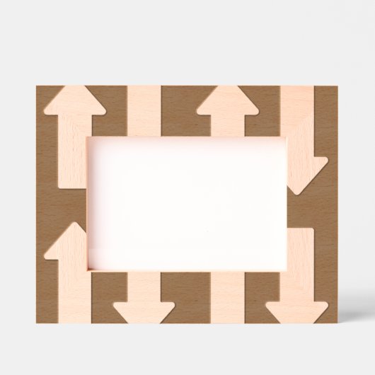 Up Down Etched Wooden Frame Engraved Frames Gegraveerde Lijstjes (Voorkant)