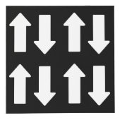 Up Down Wood Cube Decor Kubus (Voorkant)