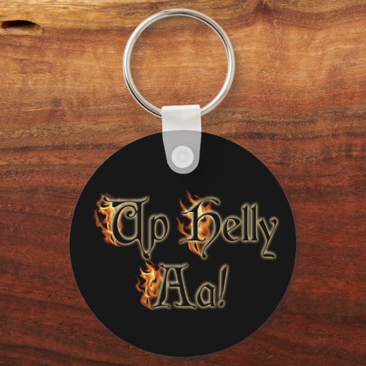 Up Helly Aa! Sleutelhanger (Achterkant)