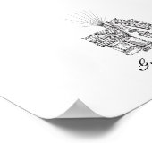 Up House Dreams Gastenboek Poster (Hoek)