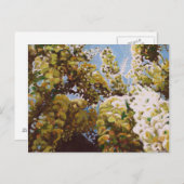 Up into wisteria 2011 briefkaart (Voorkant / Achterkant)