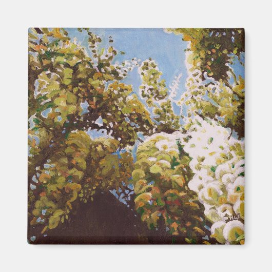 Up into wisteria 2011 magneet (Voorkant)