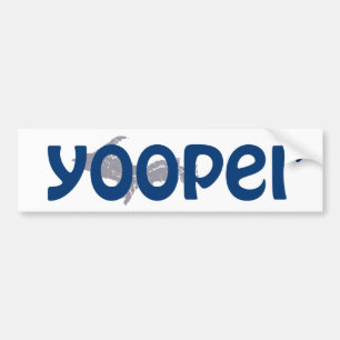 UP Michigan Yooper Bumpersticker