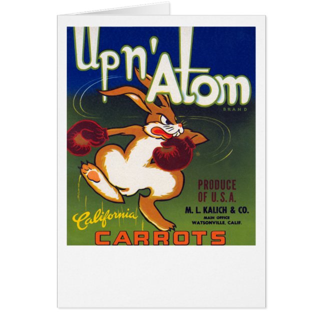 Up n' Atom California Carrots (Voorkant)