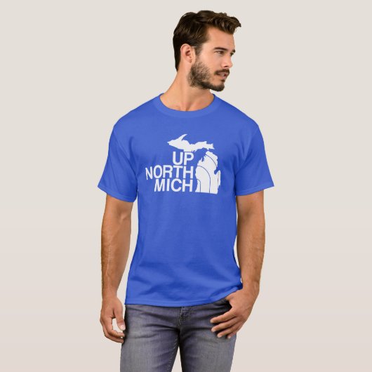 Up North Mich T-shirt (Voorkant volledig)