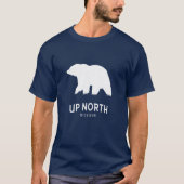 Up North Michigan Bear T-shirt (Voorkant)