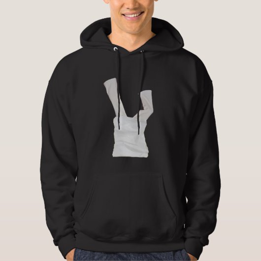Up Side Down Broek Humanisme hoodie (Voorkant)