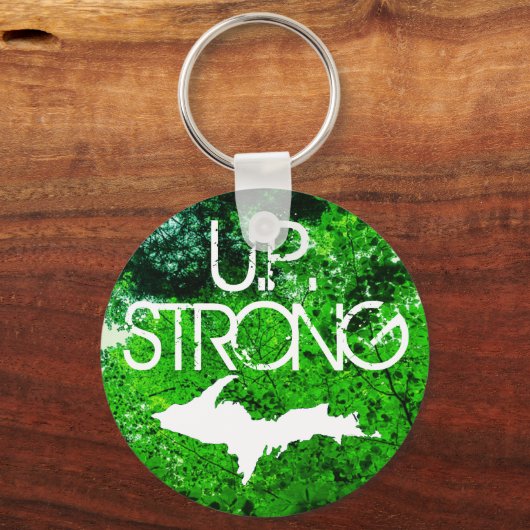 UP Strong forest sleutelhanger (Voorkant)