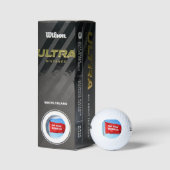 Up the Rebels thema  Golfballen (Verpakking)