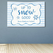 Up To Snow Good Snowflake Winter Bachelorette Spandoek