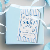 Up To Snow Good Winter Snowflake Bachelorette Cadeaulabel
