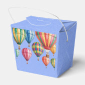 Up Up & Away 1st. Birthday Party Bedankdoosjes (Achterkant)