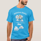 Up, Up en Celebrate: Teddy's verjaardags-T-shirt T-shirt (Voorkant)