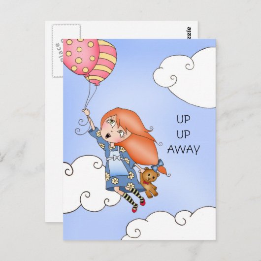 UP-up-way - Briefkaart (Voorkant / Achterkant)