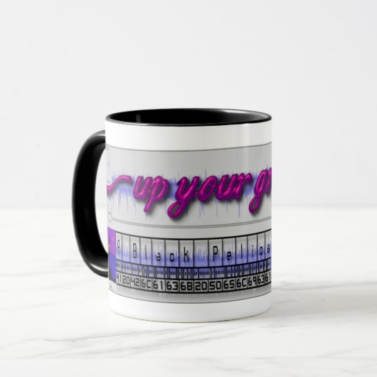 Up Your Groove Mok (Voorkant links)