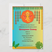 Upanayanam aka Hindoestaanse Heilige Draad Janeu C Kaart (Voorkant)