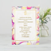 Upanayanam aka Hindoestaanse Heilige Draad Janeu C Kaart (Staand voorkant)