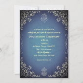 Upanayanam aka Hindoestaanse Heilige Draad Janeu C Kaart (Voorkant)