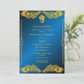 Upanayanam aka Hindoestaanse Heilige Draad Janeu C Kaart (Staand voorkant)